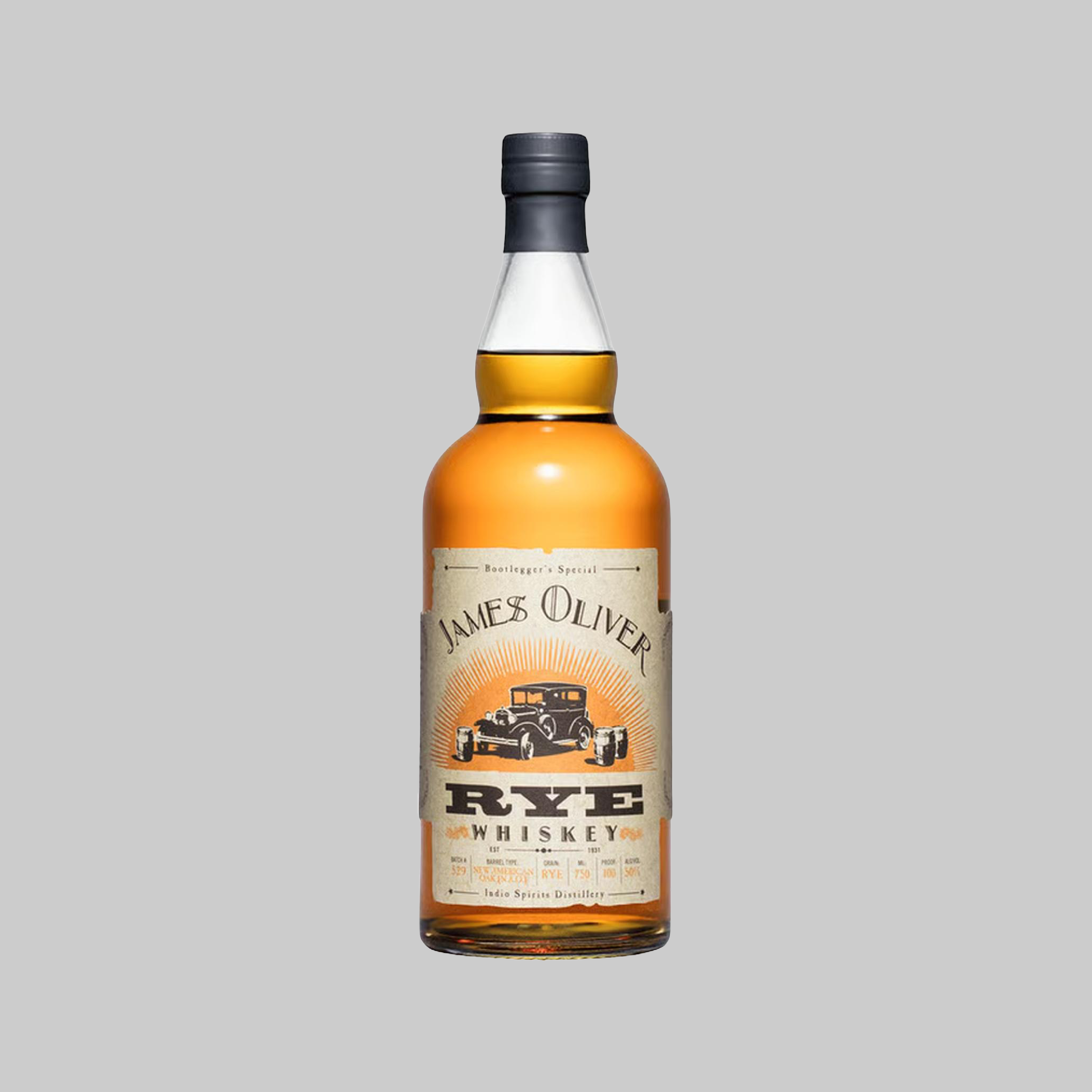 James Oliver Rye Whiskey 750ml 50.0% | TIME2DRINK